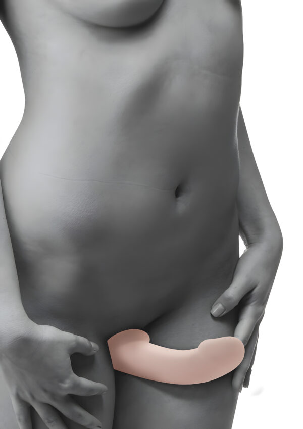 Ergo Fit Inflatable Strapless Strap On with Remote Control