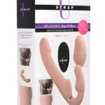 Ergo Fit Inflatable Strapless Strap On with Remote Control