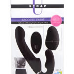 Ergo Fit Twist Vibrating Strapless Strap-On with Remote