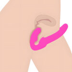 Evoke Rechargeable Vibrating Silicone Strapless Strap On
