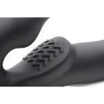 Evoke Rechargeable Vibrating Silicone Strapless Strap On