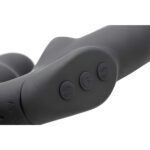 Evoke Rechargeable Vibrating Silicone Strapless Strap On