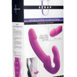Evoke Rechargeable Vibrating Silicone Strapless Strap On