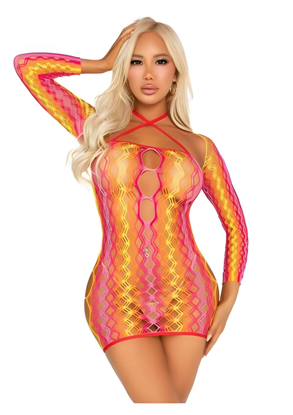 Eyes on Me Dress and Shrug Set