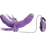 Fetish Fantasy Elite Vibrating Double Delight Strap-On