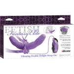 Fetish Fantasy Elite Vibrating Double Delight Strap-On