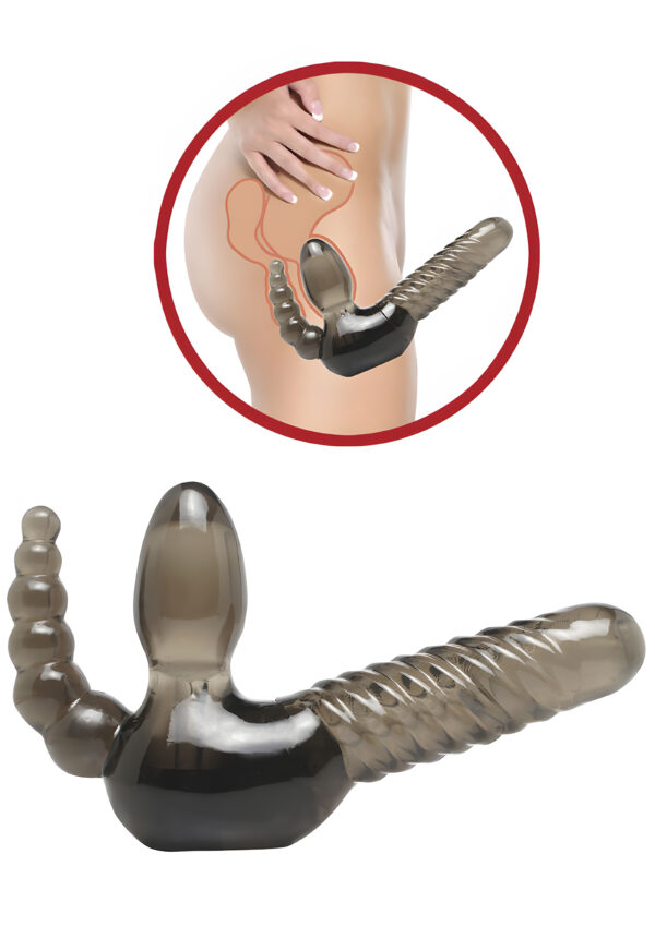 Fetish Fantasy Strapless Strap On with Anal Stimulator