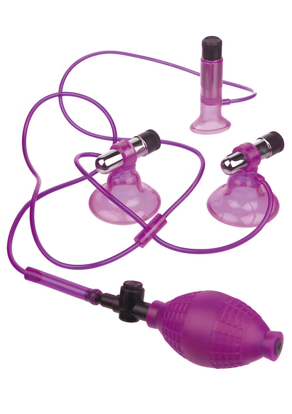 Fetish Fantasy Vibrating Triple Super Suckers