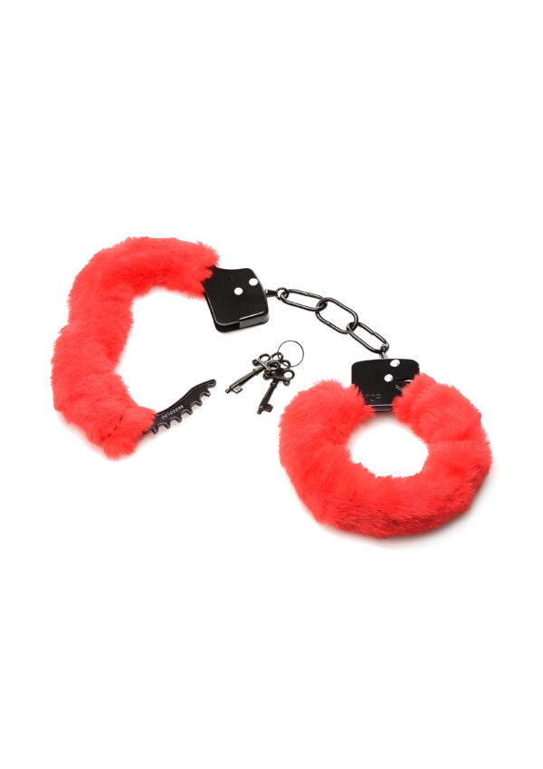 Furry Red Handcuffs