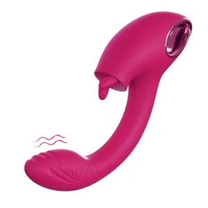 G Spot Vibrator with Dual-licking Function