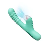G Spot Vibrator with Thrusting & Suction Design