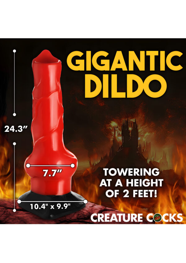 Giant 2 Foot Hell-Hound Canine Dildo