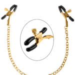 Gold Chain Nipple Clamps