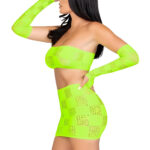 Green Ego Trip Bandeau Set