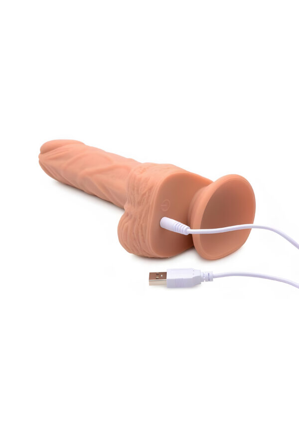 Groove Harness with Vibrating Dildo