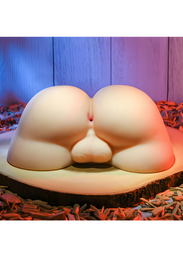 Handful Bent Over White Guy