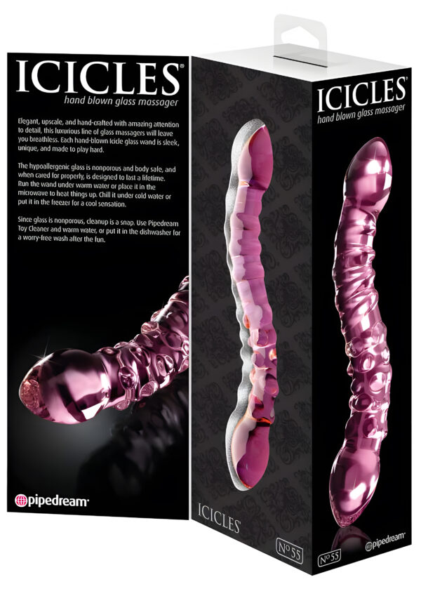 Icicles 55 Glass Dildo