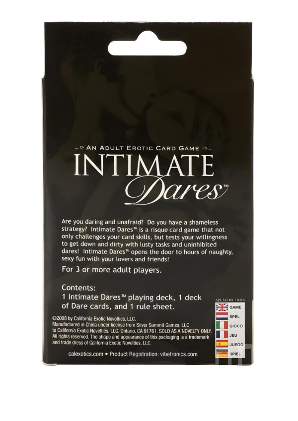 Intimate Dares Card Game