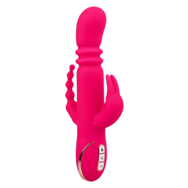 Jack Rabbit® Signature Heated Silicone Triple Fantasy Rabbit