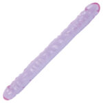 Jelly Double Dong 18 Inch Purple