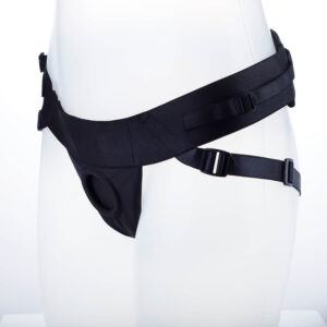 Joque Harness Adjustable Strap On Black - Nylon