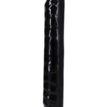 Jr Veined Double Header 12 Inch Black Double Dong