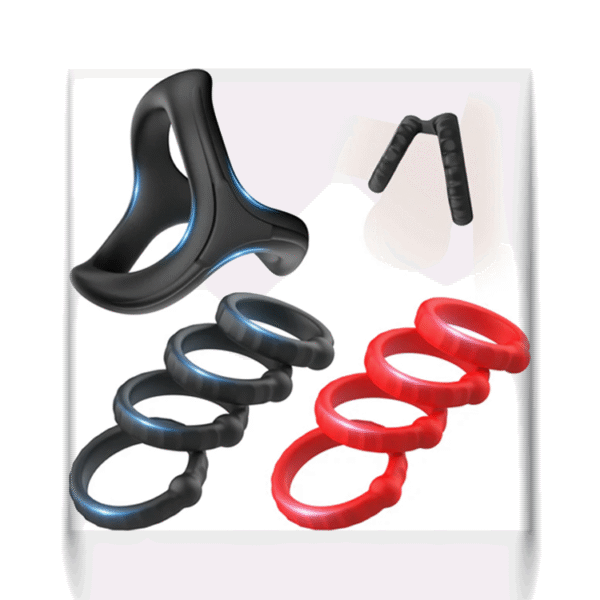 Liquid Silicone Cock Ring Set