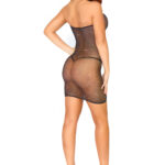 Love Games Rhinestone Tube Dress Black