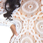 Love Story White Crochet Lace Bodysuit