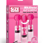 Maxtwist Clit and Nipple Triple Sucker Set Pink