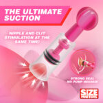 Maxtwist Clit and Nipple Triple Sucker Set Pink