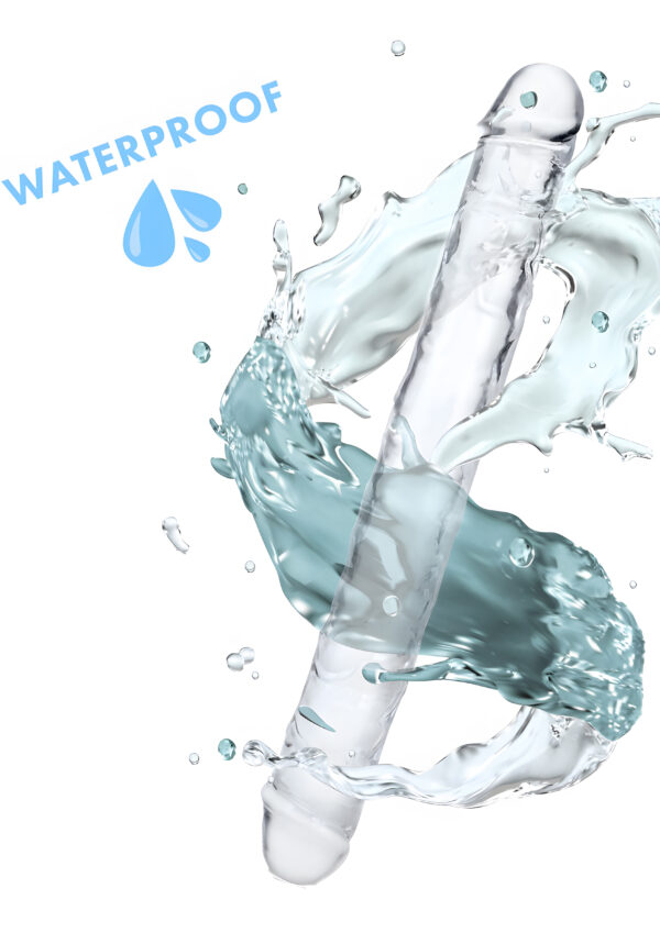 Me You Us Ultra Clear Jelly Double Ended Dildo 15 Inch