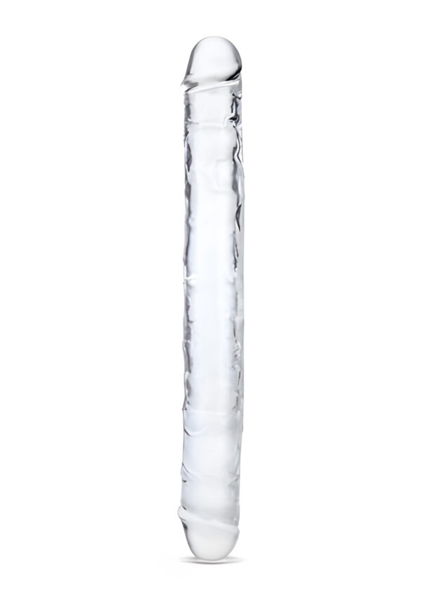 Me You Us Ultra Clear Jelly Double Ended Dildo 15 Inch