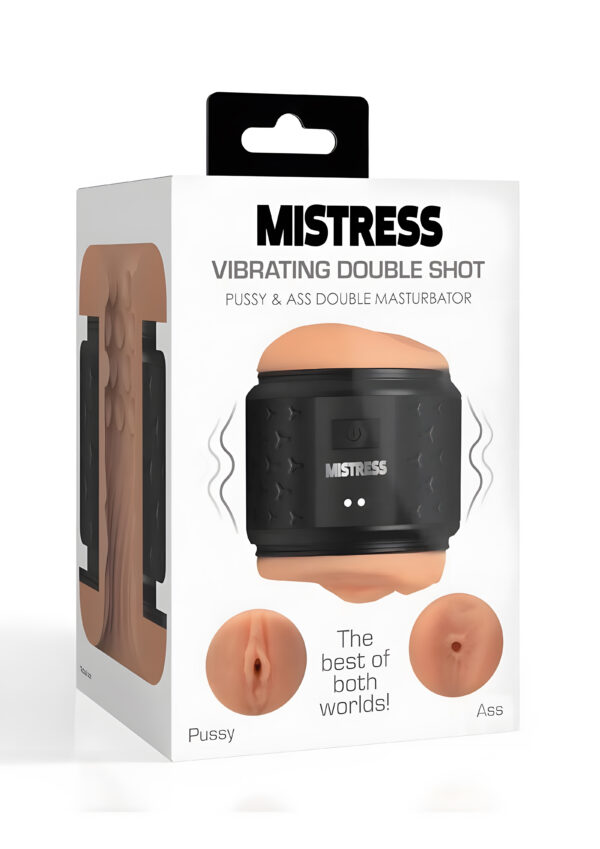 Mistress Vibrating Double Shot Masturbator