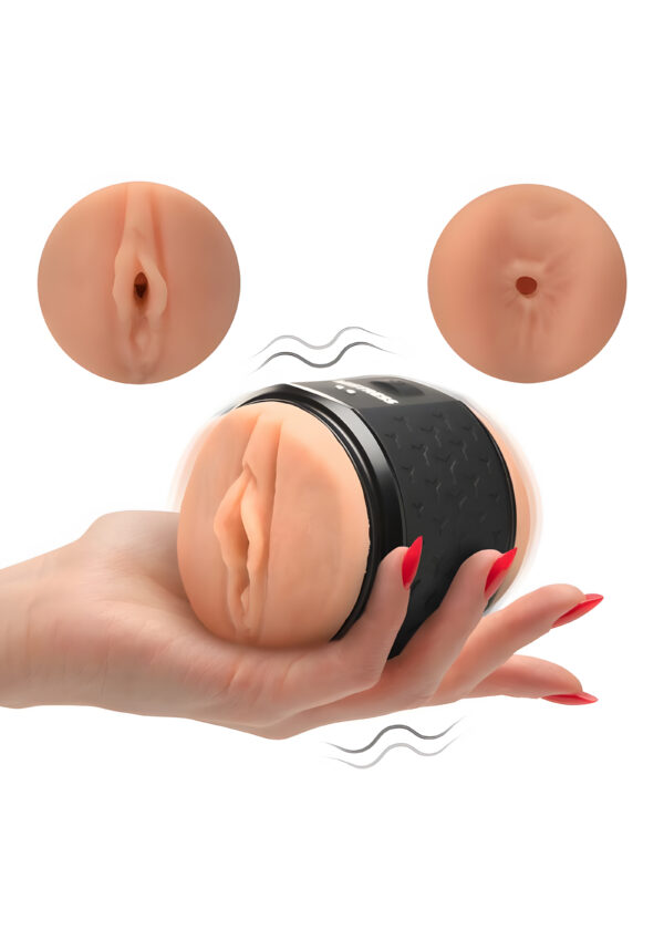 Mistress Vibrating Double Shot Masturbator