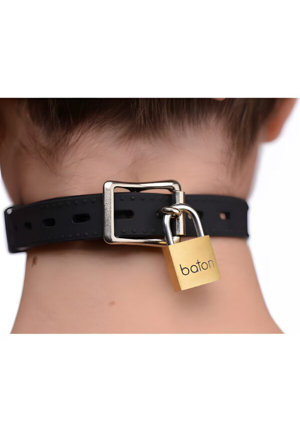 Mutiny Silicone O-Ring Gag with Nipple Clamps