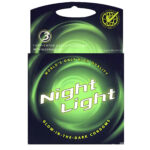 Night Light Glow in the Dark Condoms 3 Pack