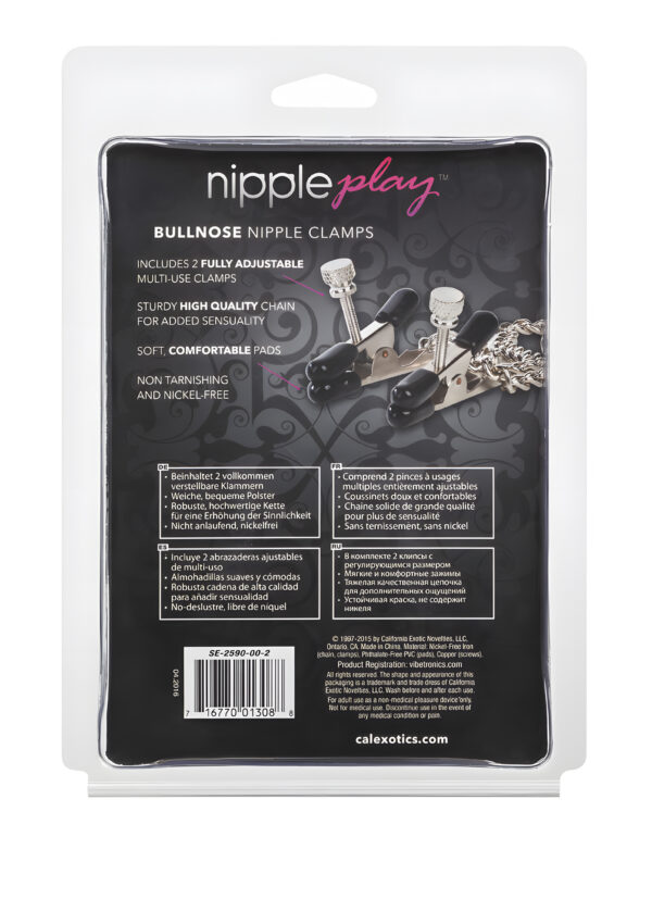 Nipple Play Bull Nose Clamps