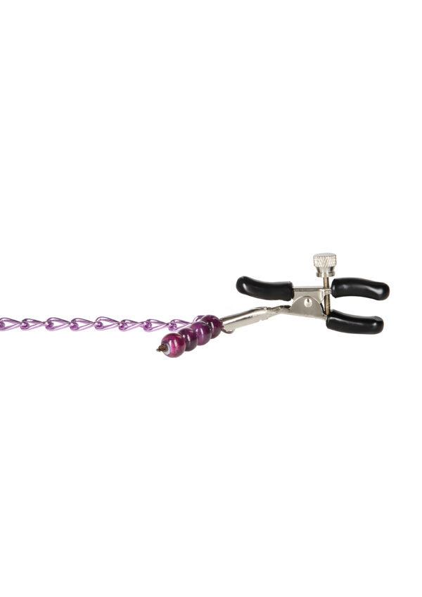 Nipple Play Purple Chain Clamps