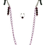 Nipple Play Purple Chain Clamps