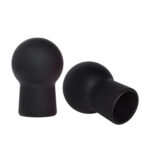 Nipple Play Silicone Nipple Suckers Black