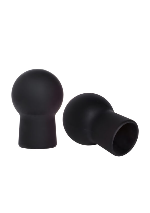 Nipple Play Silicone Nipple Suckers Black
