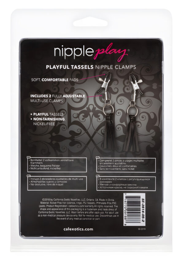 Nipple Play Tassel Clamps