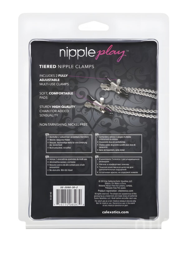 Nipple Play Tiered Clamps