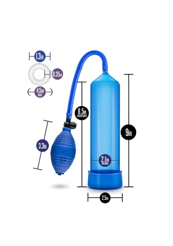 Performance VX101 Beginner Male Enhancement Blue Pump