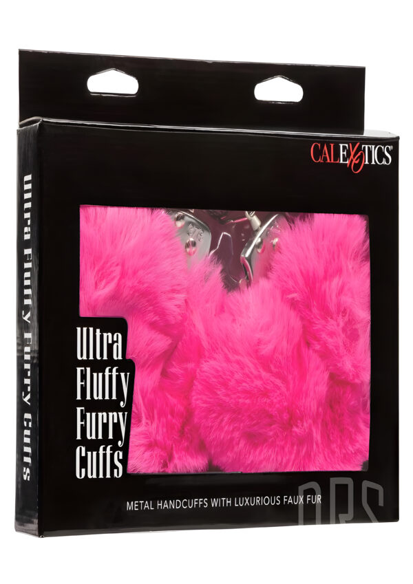 Pink Ultra Fluffy Furry Cuffs