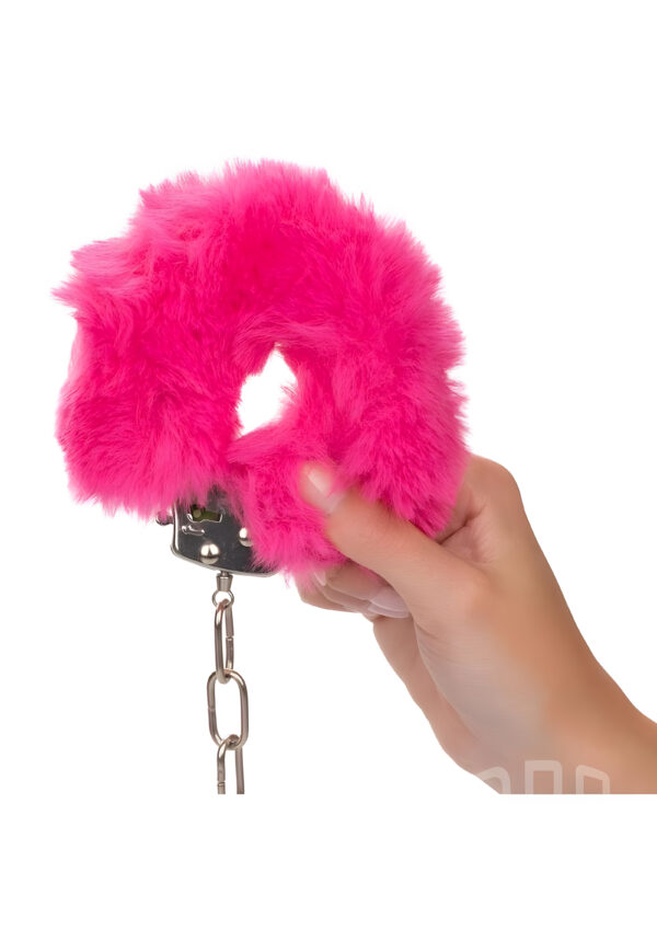 Pink Ultra Fluffy Furry Cuffs