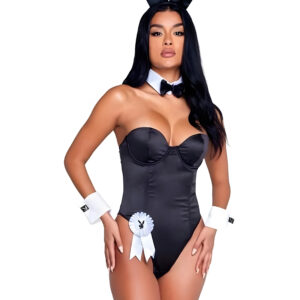 Playboy Classic Bunny Costume Black Medium