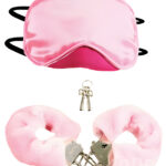 Pleasure Cuffs With Satin Mask