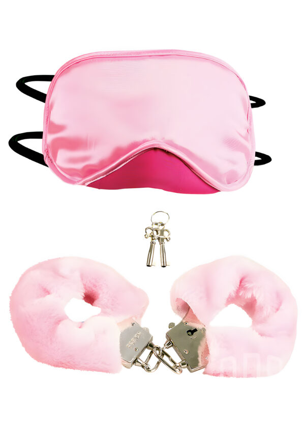 Pleasure Cuffs With Satin Mask